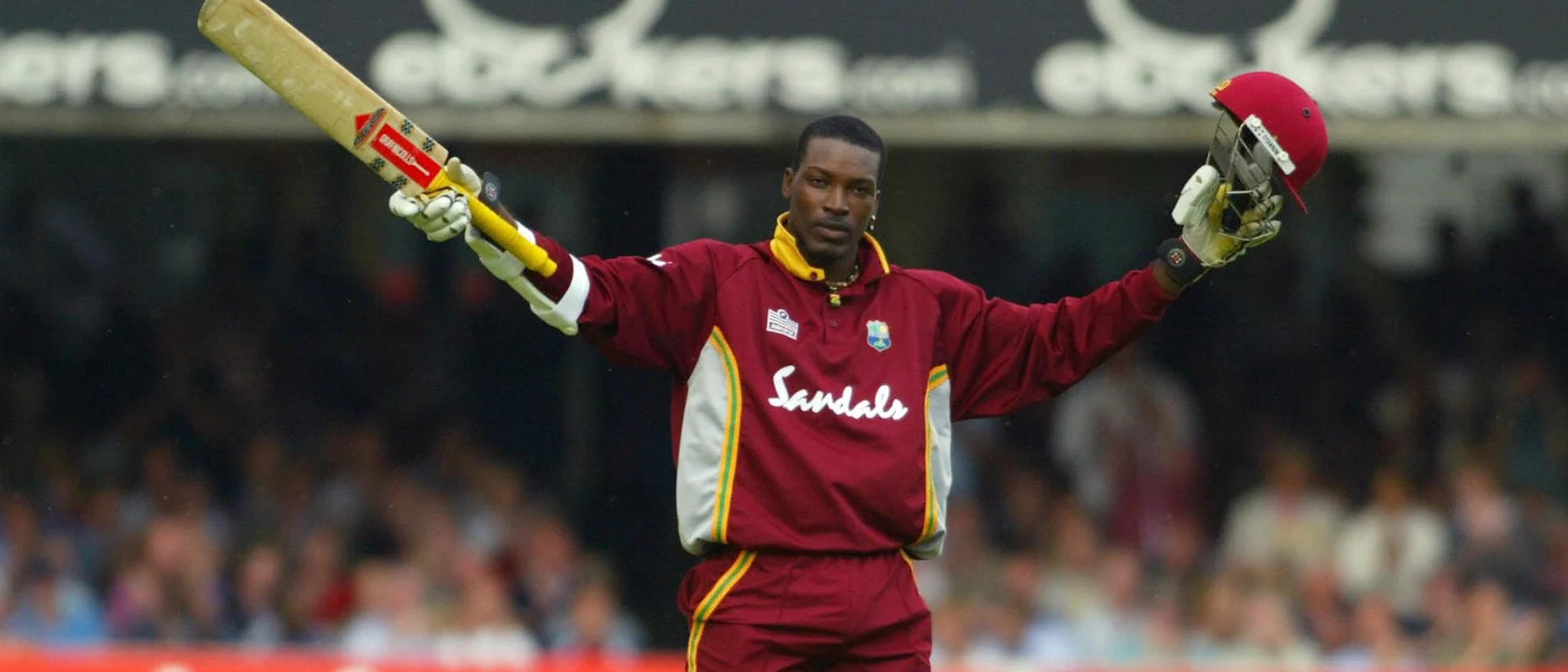 Logo of Chris Gayle's 132* powered West Indies to their highest successful run-chase at Lord's