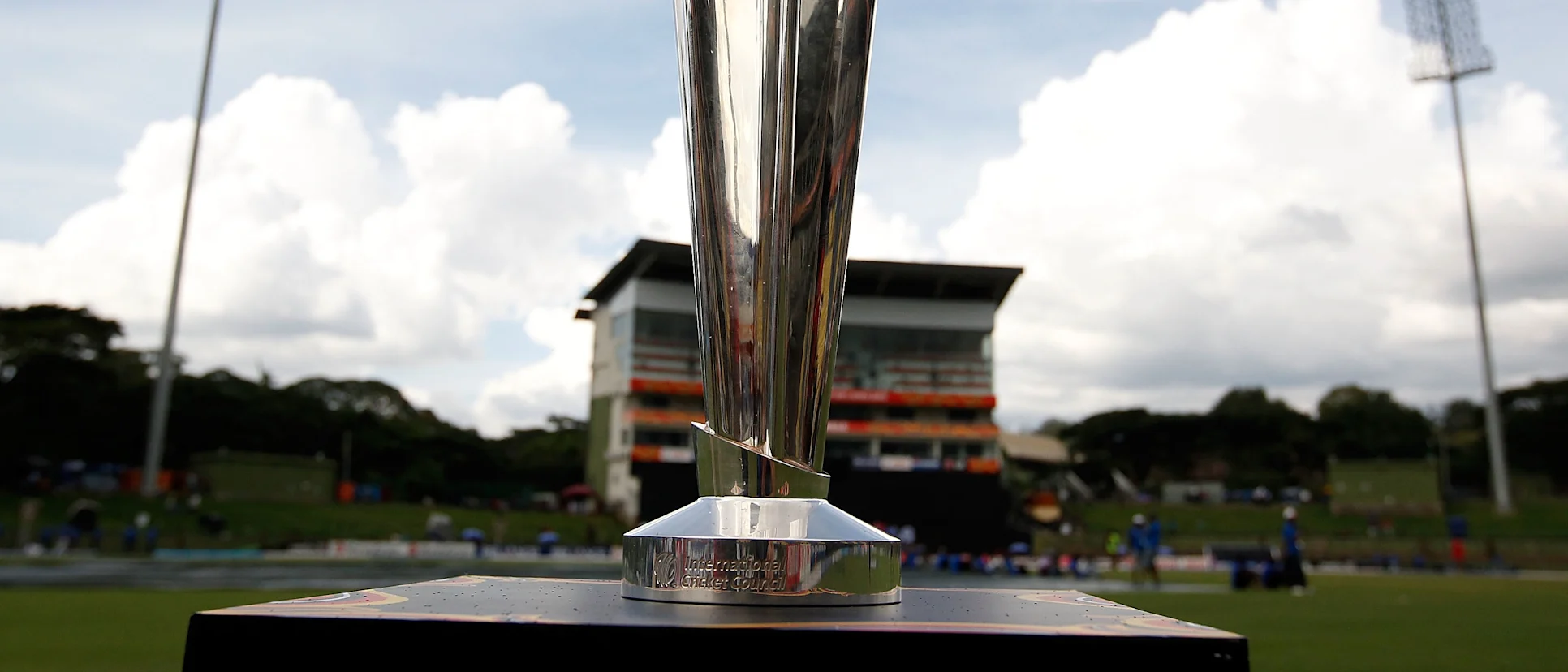 Logo of ICC Men's T20 World Cup trophy pic