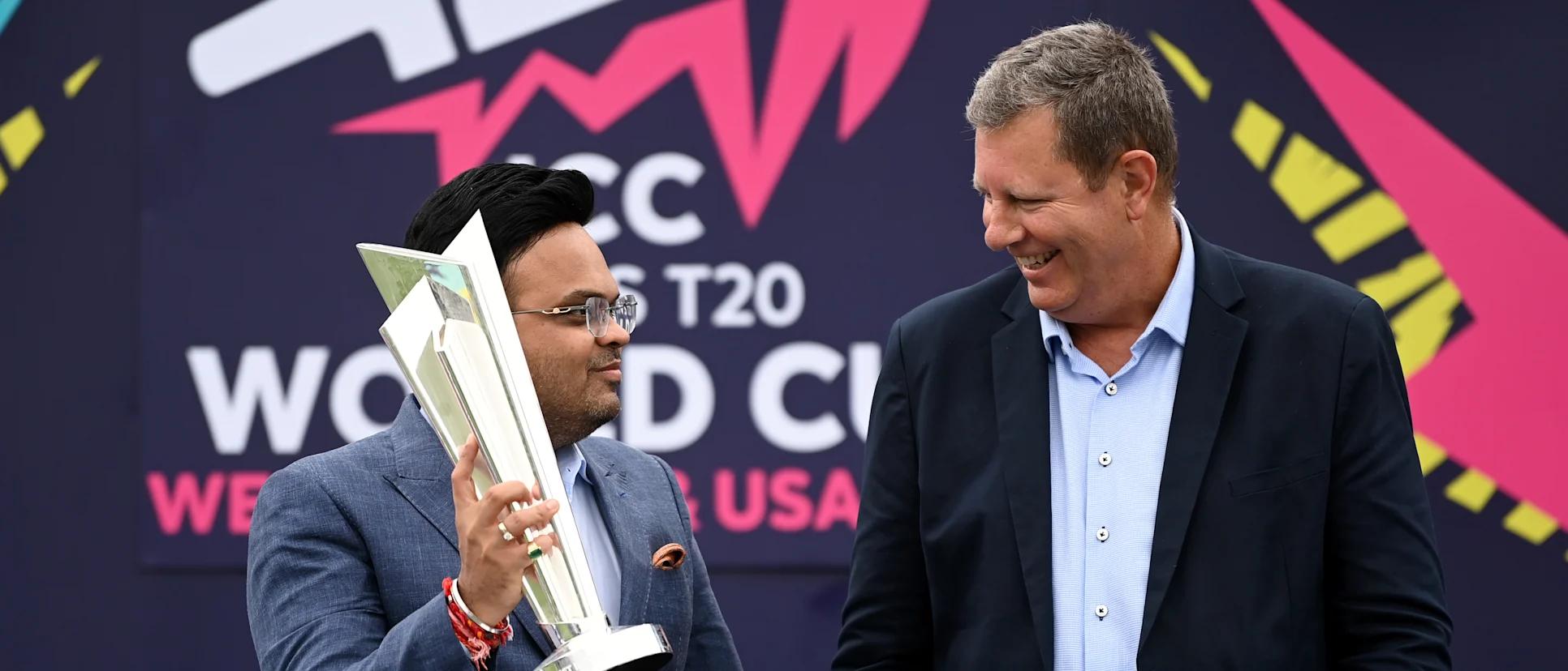 Logo of Jay Shah with Greg Barclay