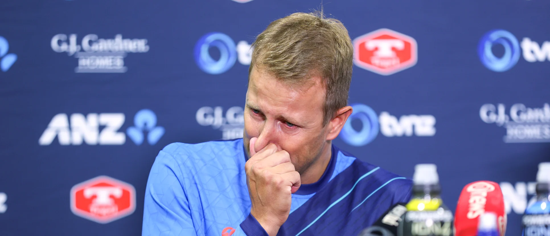 Logo of An emotional Neil Wagner announces his retirement // Getty Images