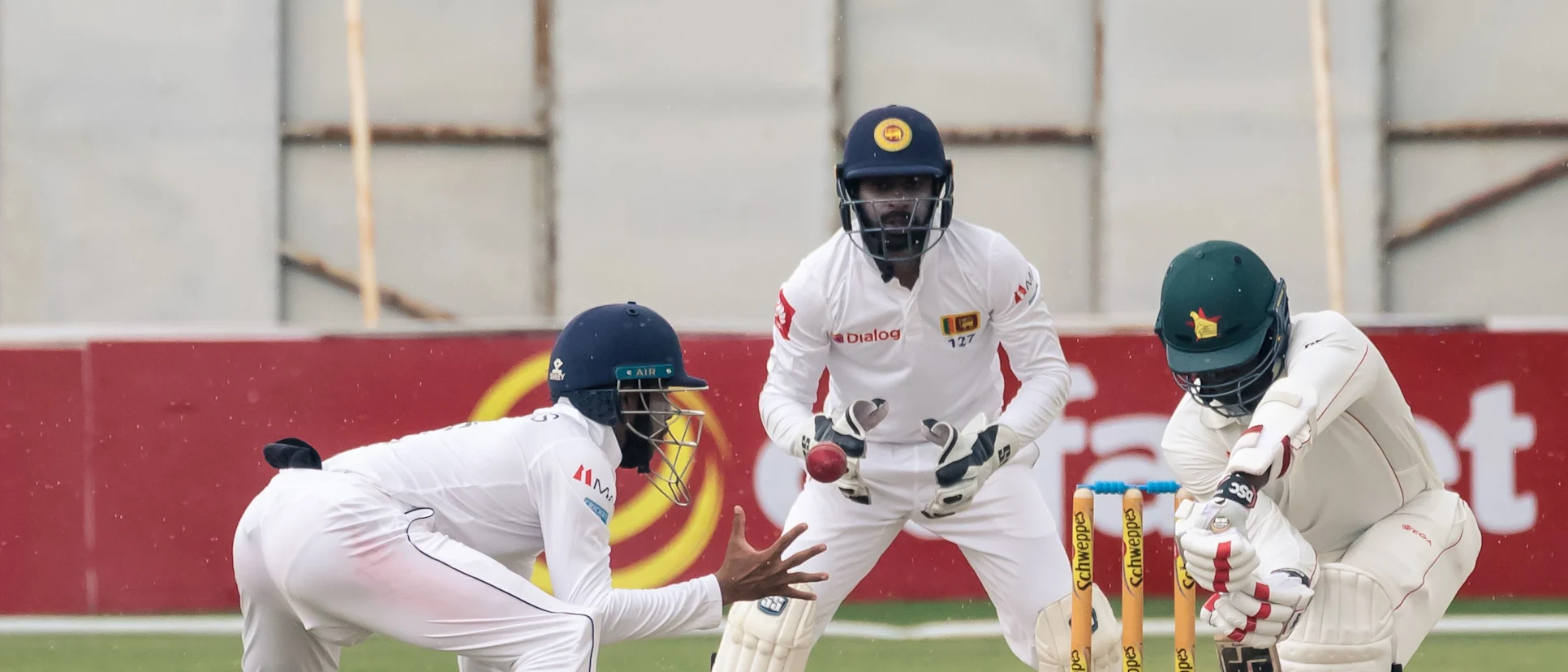 Logo of The Zimbabwe lower order helped them go past the 350-mark