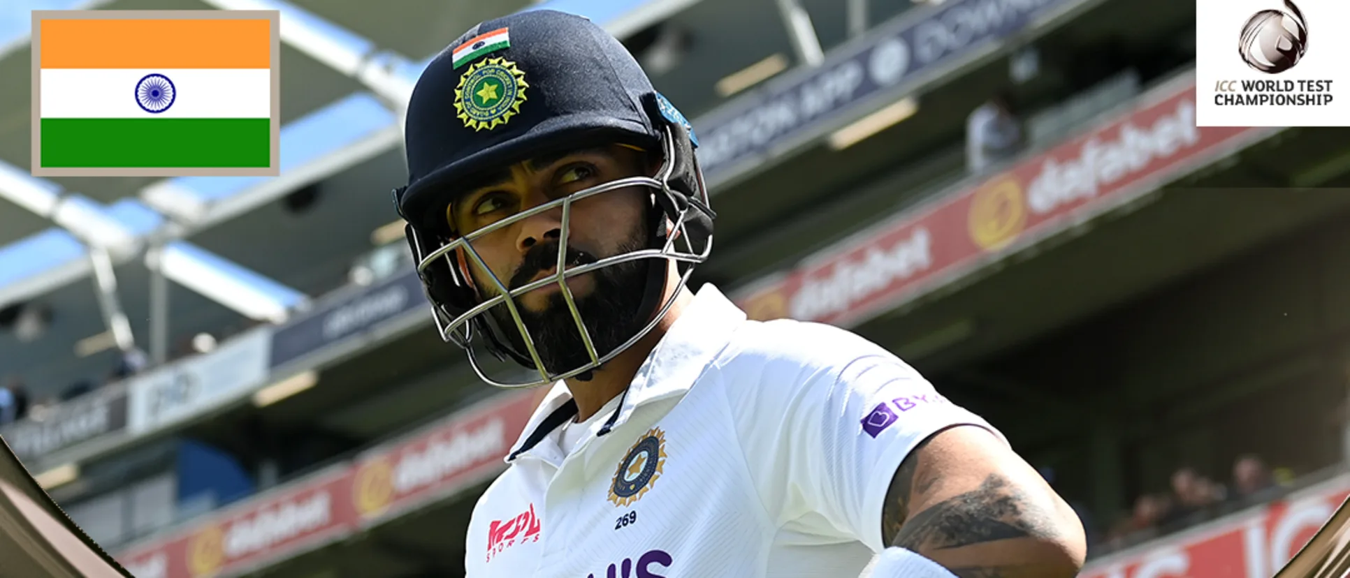 Logo of Virat Kohli became the fastest (by innings) to get to 25,000 international runs
