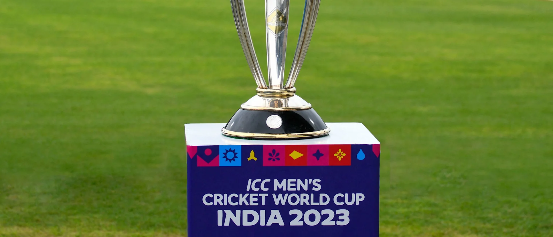 Logo of World Cup trophy