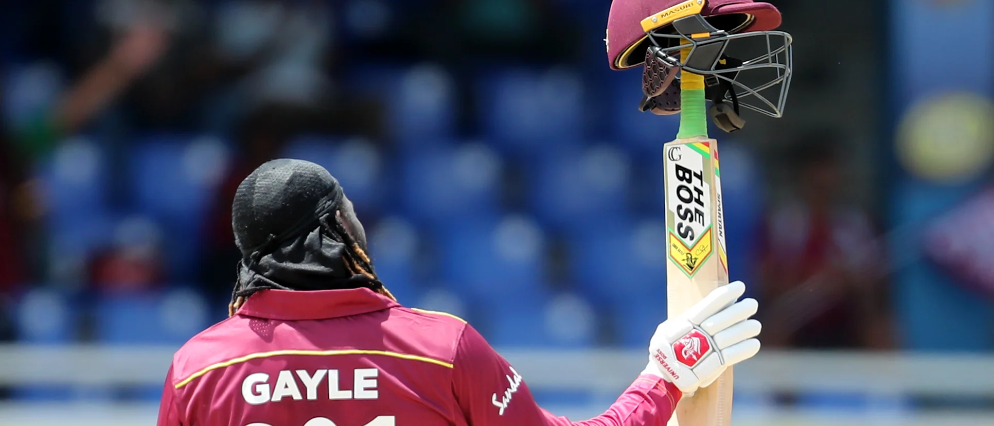 Logo of Gayle gave West Indies an explosive start