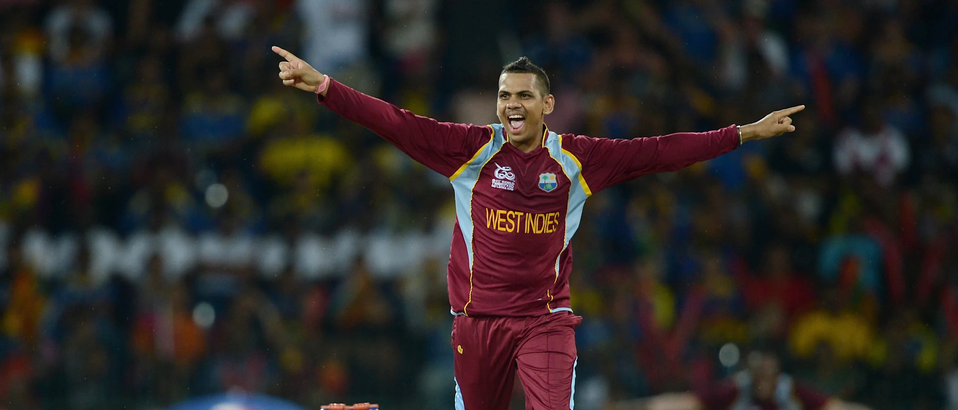 Logo of Sunil Narine played a crucial role in the finals of the 2012 ICC Men's T20 World Cup