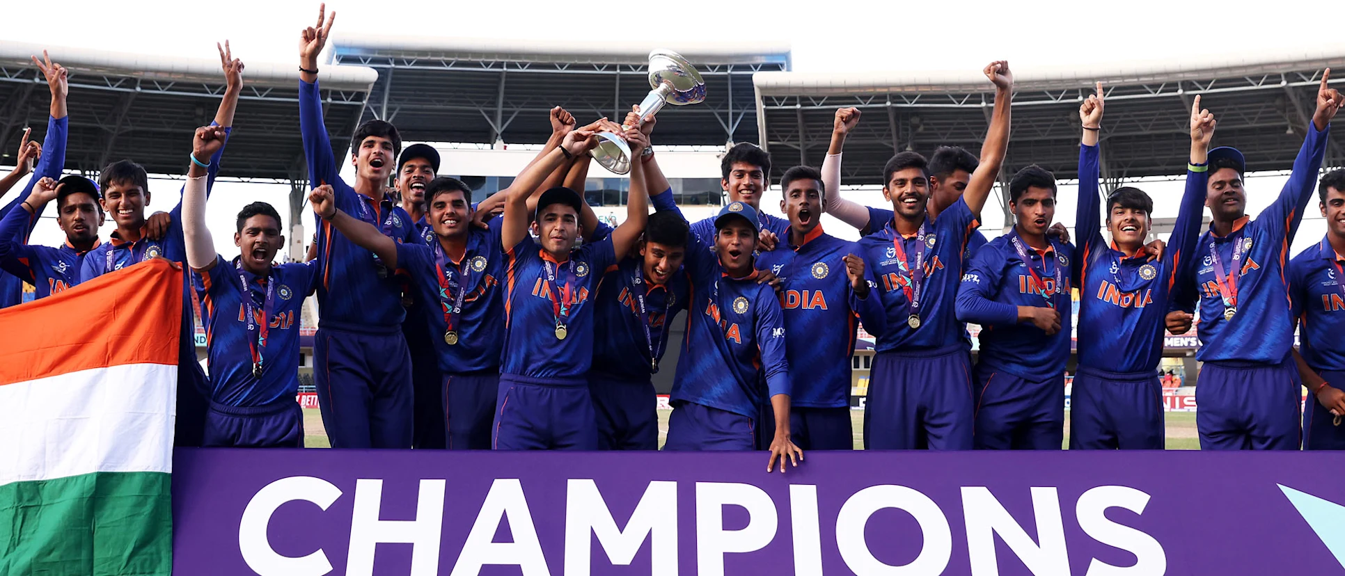 Logo of India-Under-19s-2022
