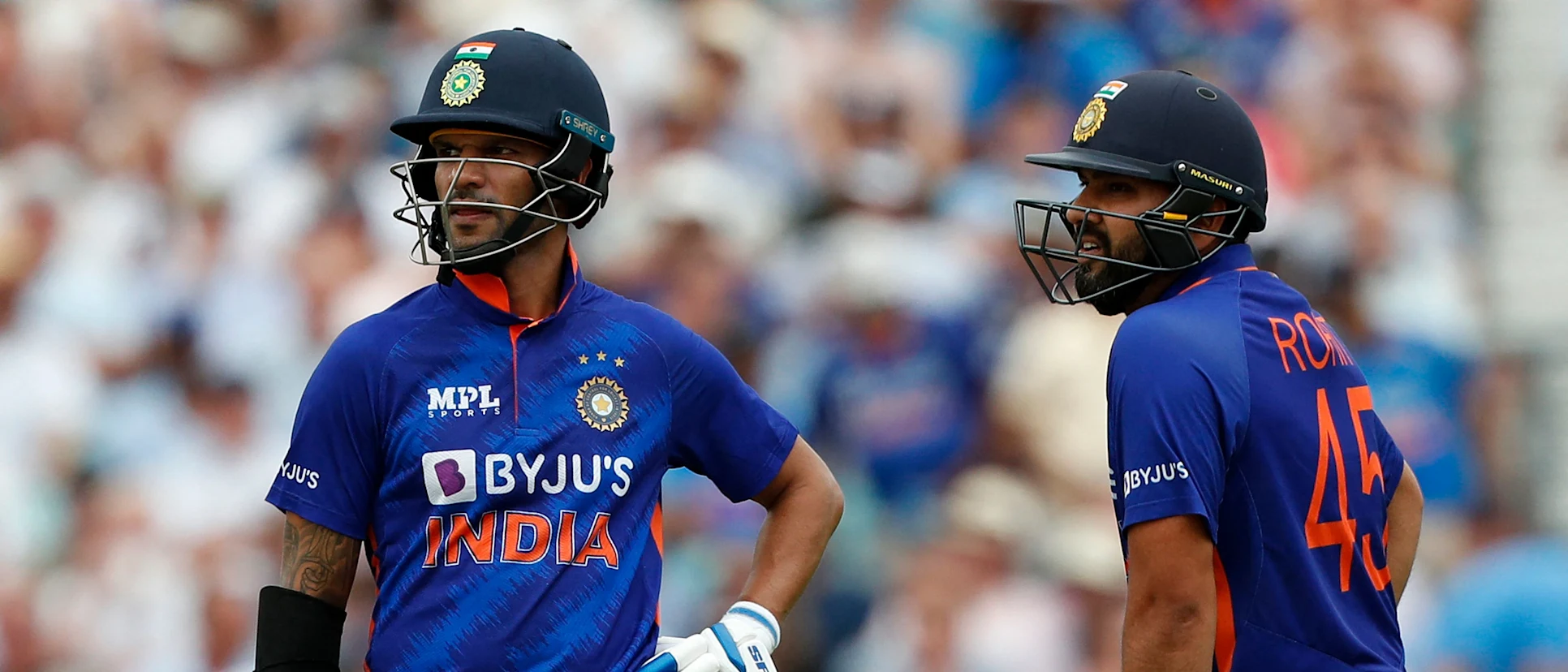 Logo of Shikhar Dhawan and Rohit Sharma are India's second-most prolific opening pair in ODIs after Sachin Tendulkar and Sourav Ganguly