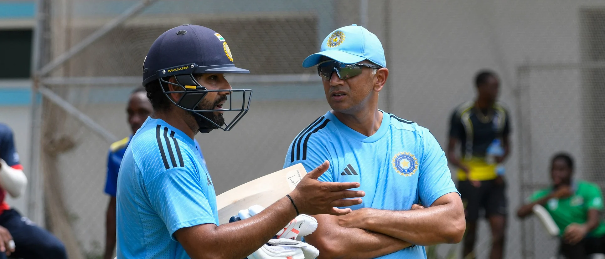 Rohit and Dravid