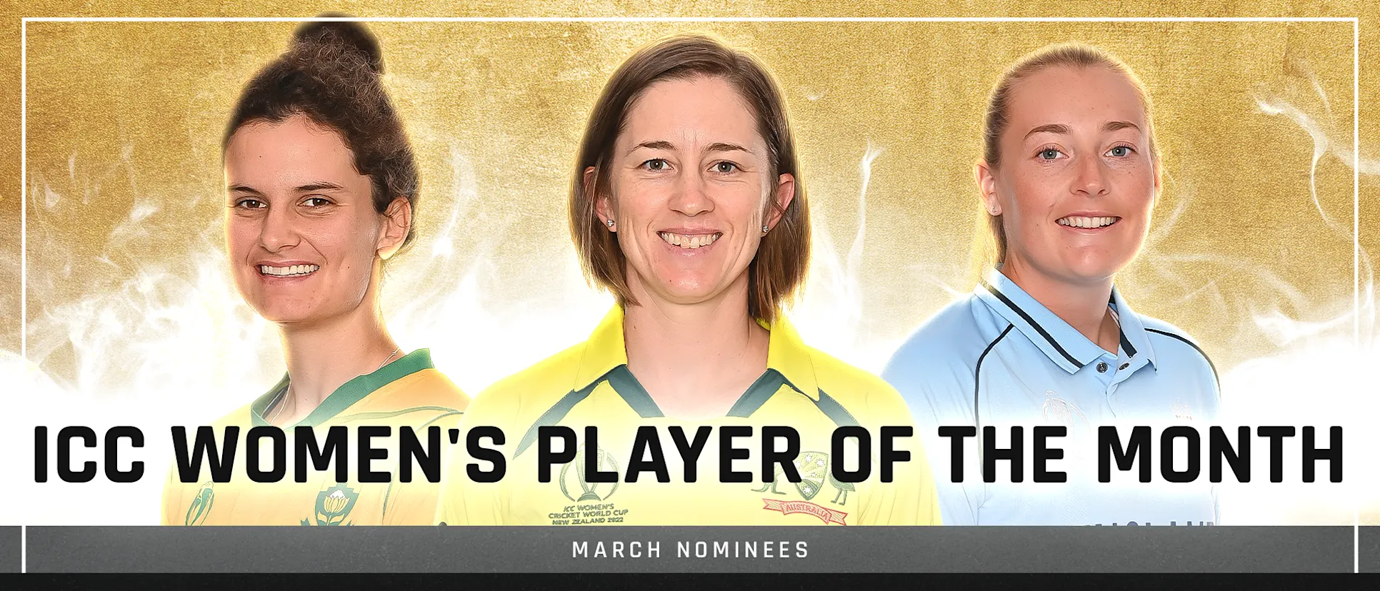 ICC Women's POTM Nominees – March 2022