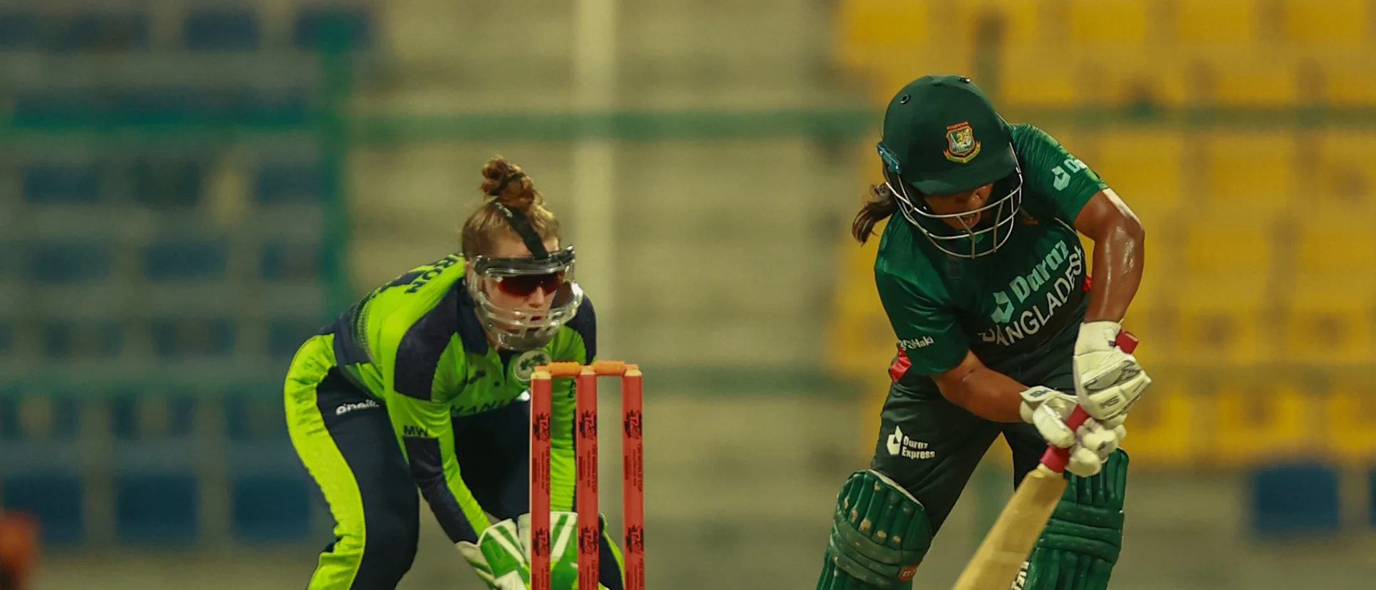 Logo of Bangladesh edged Ireland in a close game on the opening day