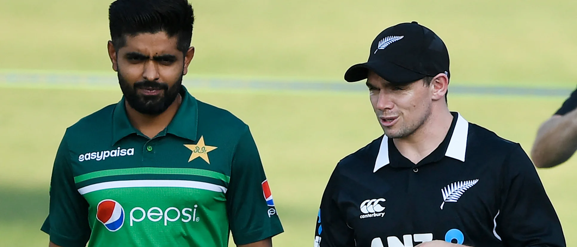 Logo of Babar Azam and Tom Latham