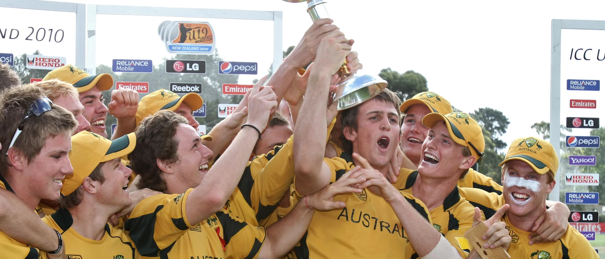 Logo of Australia won the 2010 ICC U19 CWC
