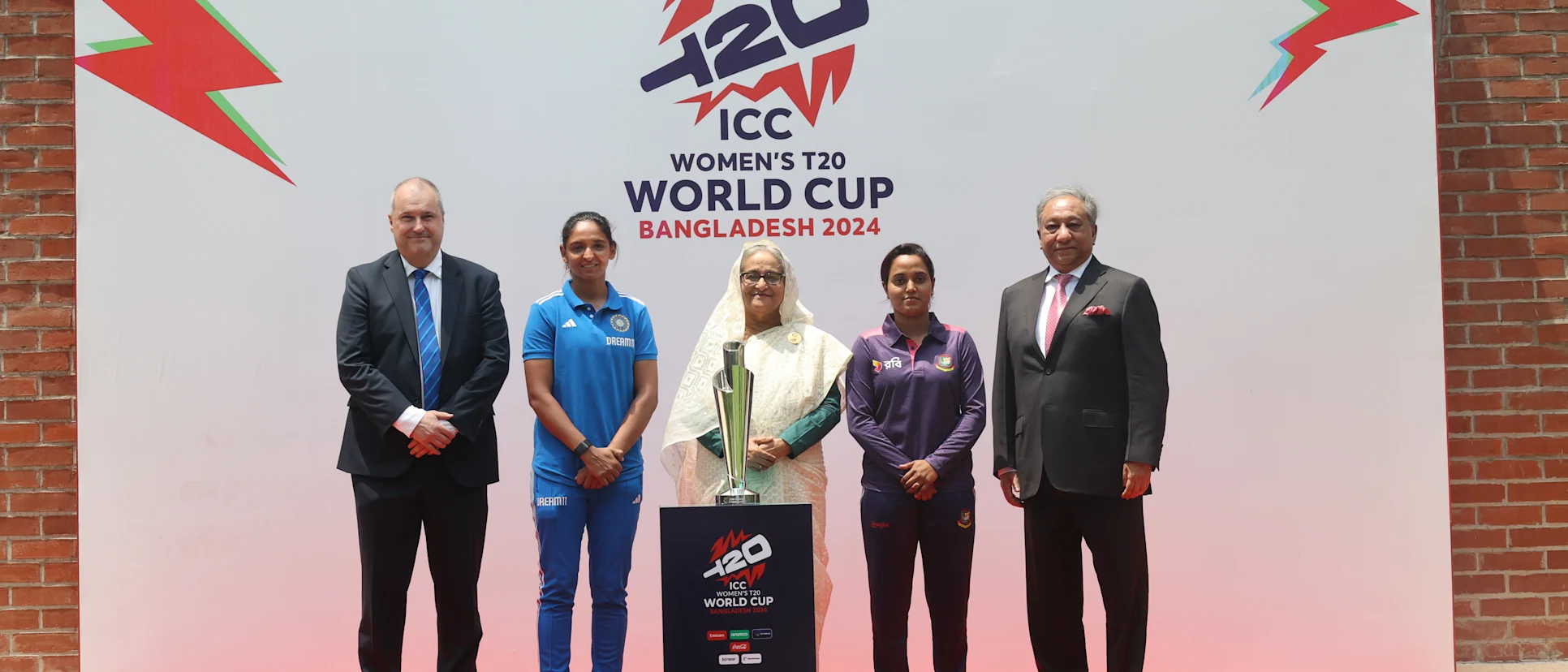 Logo of ICC Women’s T20 World Cup 2024 Fixture Schedule annoucement