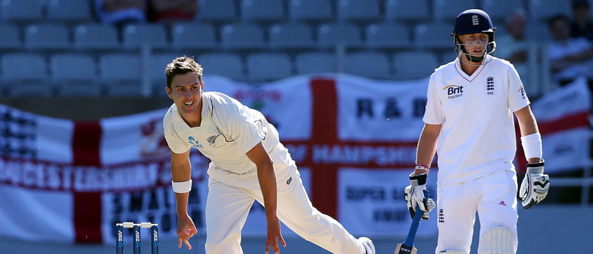 Logo of Trent Boult and Joe Root