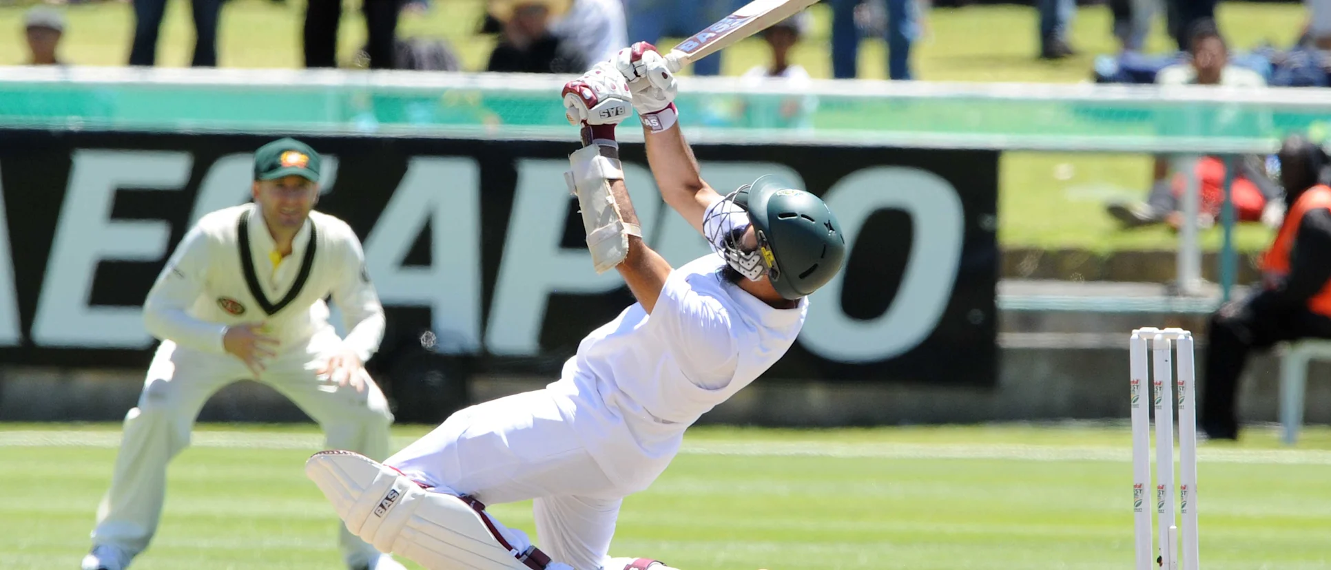 Logo of Hashim Amla negotiated a fast, bouncy Newlands surface brilliantly
