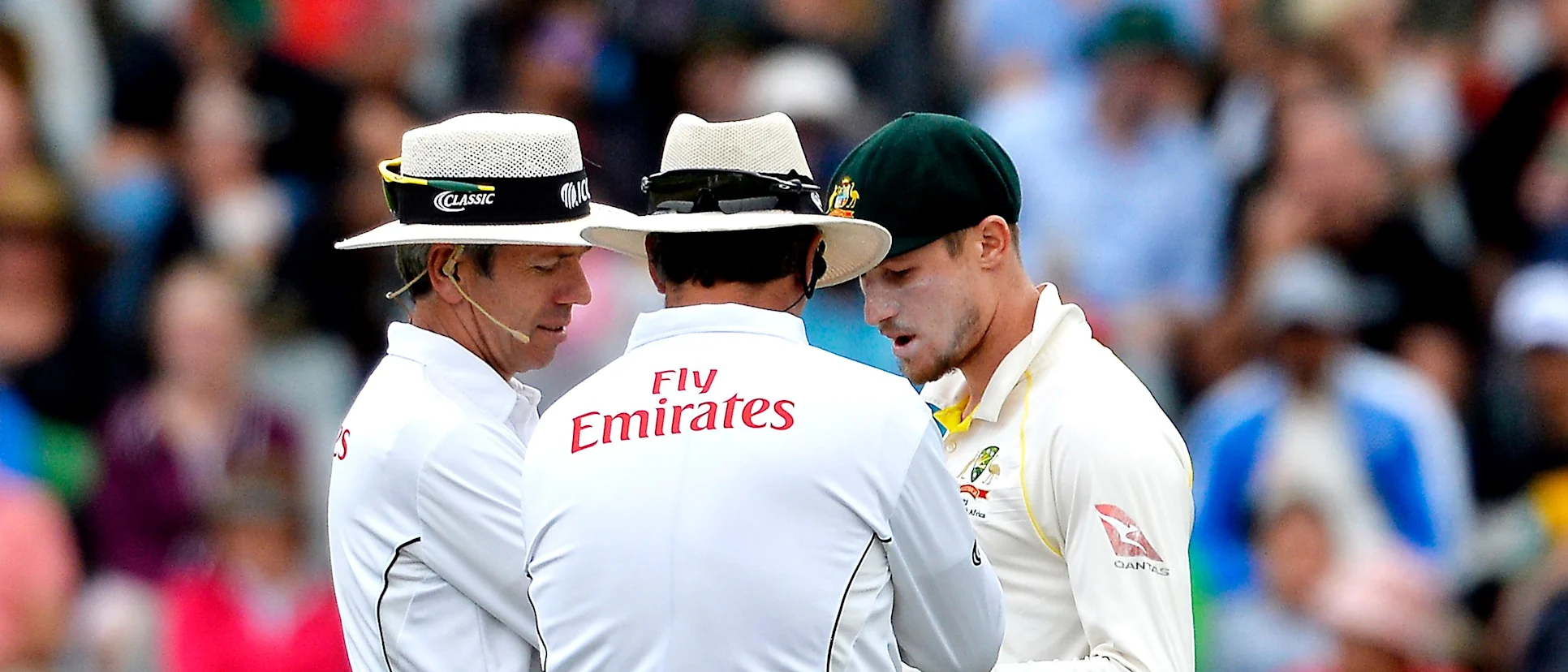 Cameron Bancroft was caught on cameras attempting to alter the condition of the ball