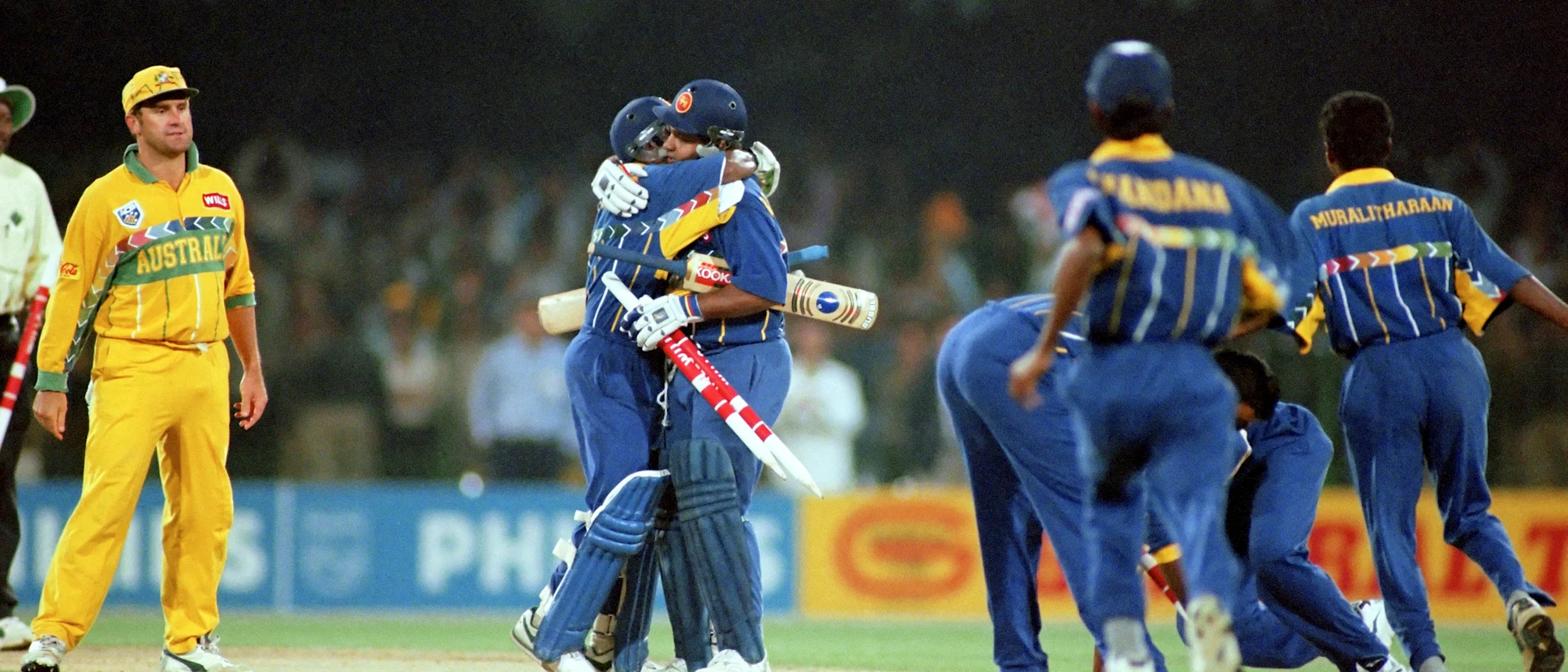 Logo of 1996 cricket world cup