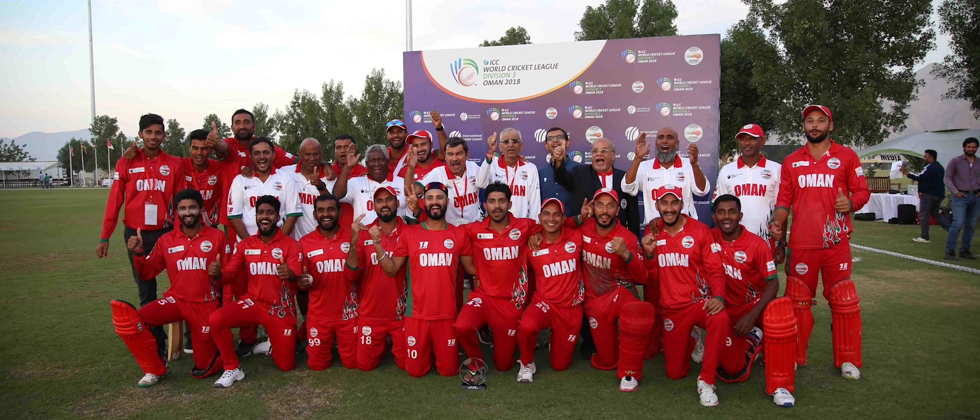 Logo of Oman v USA, 11th Match, ICC World Cricket League Division Three at Al Amarat, Nov 16 2018