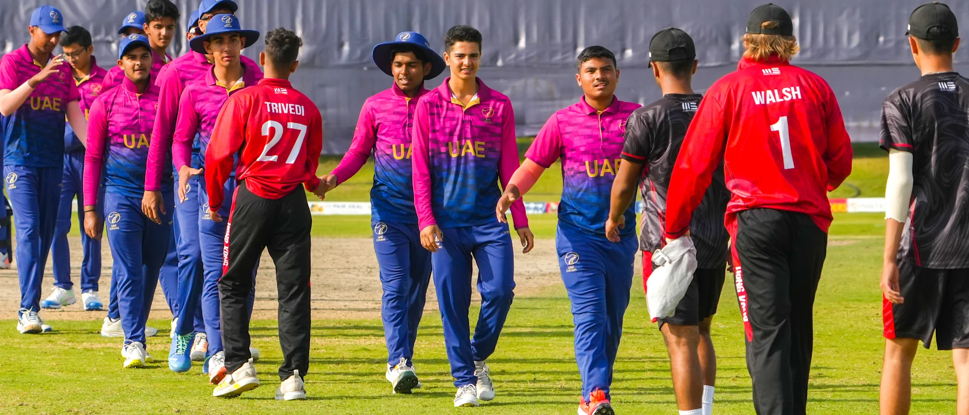 Logo of UAE beat Hong Kong on the second day of the ICC Under-19 Men’s Cricket World Cup Asia Qualifier