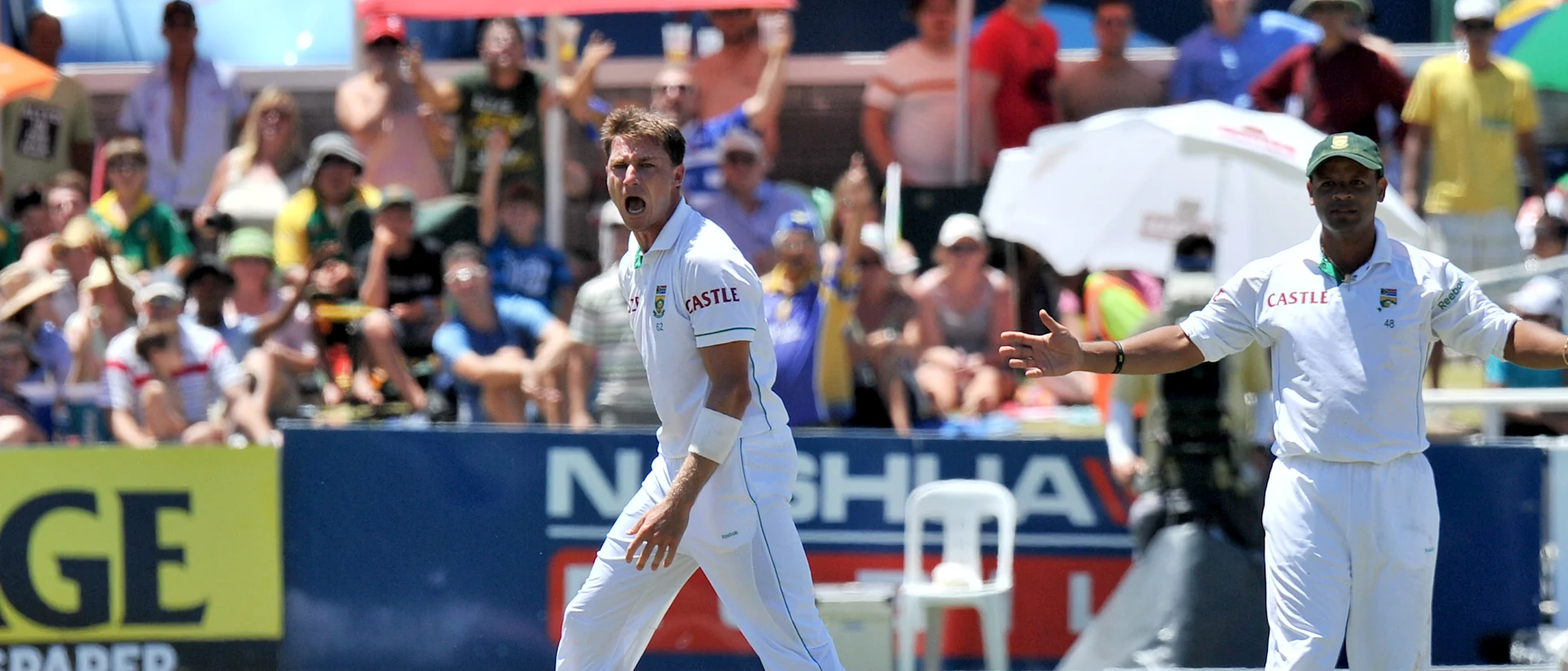 Logo of The 2011 Test series against India was one of Steyn's very best!