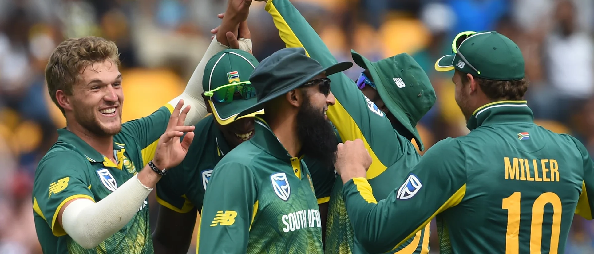 Logo of South Africa had Sri Lanka reduced to 81/4 within 12 overs