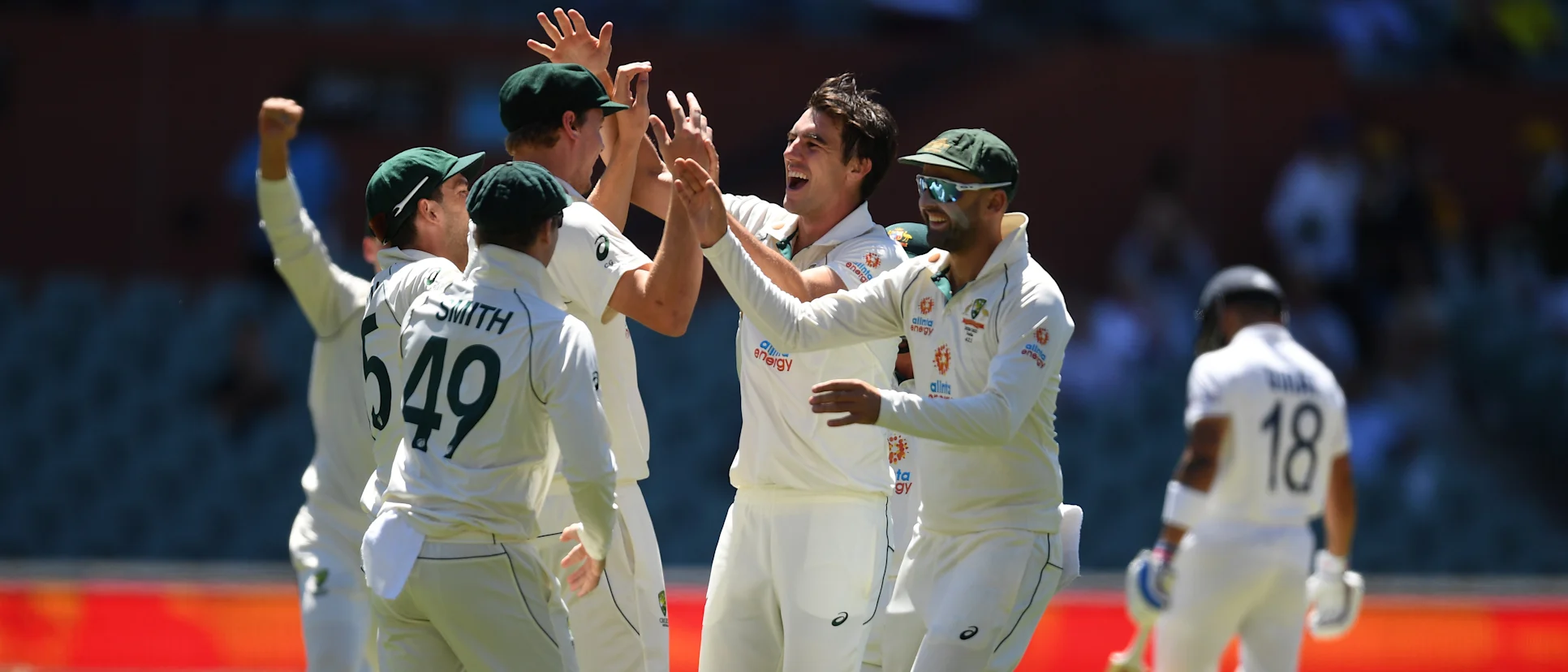 AUS celebrating