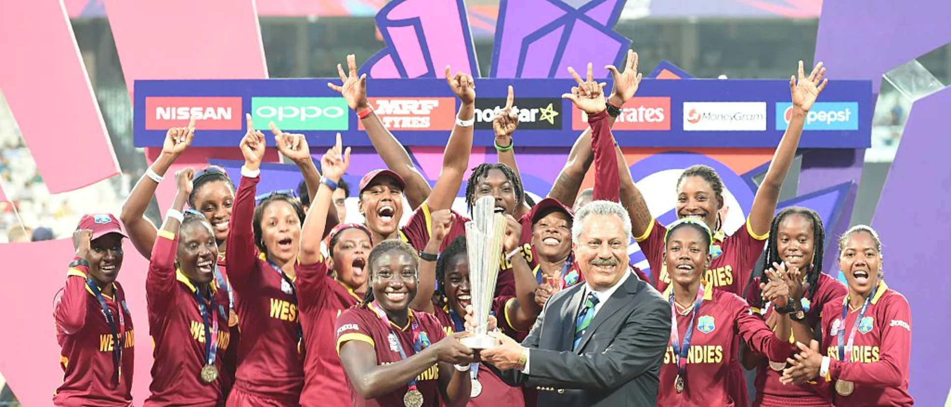 Logo of Aguilleira was part of West Indies' World T20 winning team in 2016