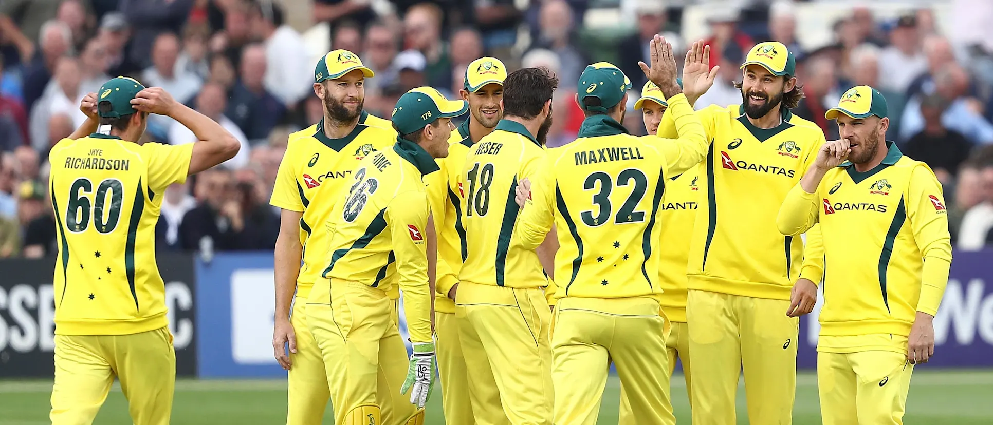 Logo of Australia won their first tour match