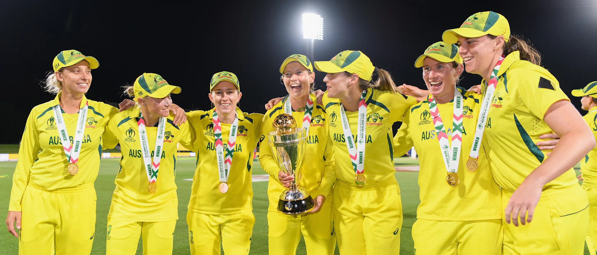 Logo of Australia win 2022 Women's Cricket World Cup