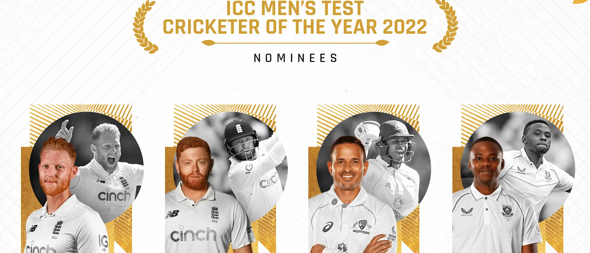 Logo of ICC Men’s Test Cricketer of the Year 2022