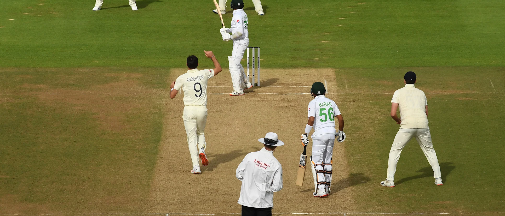 Logo of James Anderson grabs his 600th wicket on Tuesday
