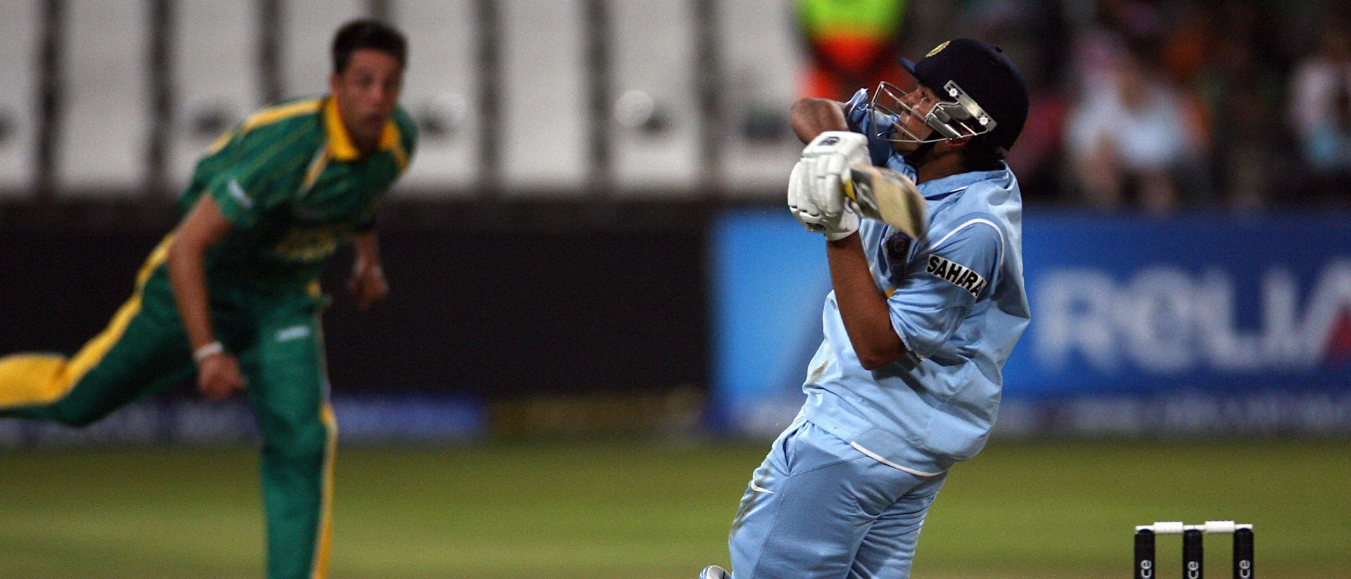 Logo of Rohit scored a match-defining 50* in India's 37-run win against South Africa in the Super 8 fixture of the ICC WT20 2007