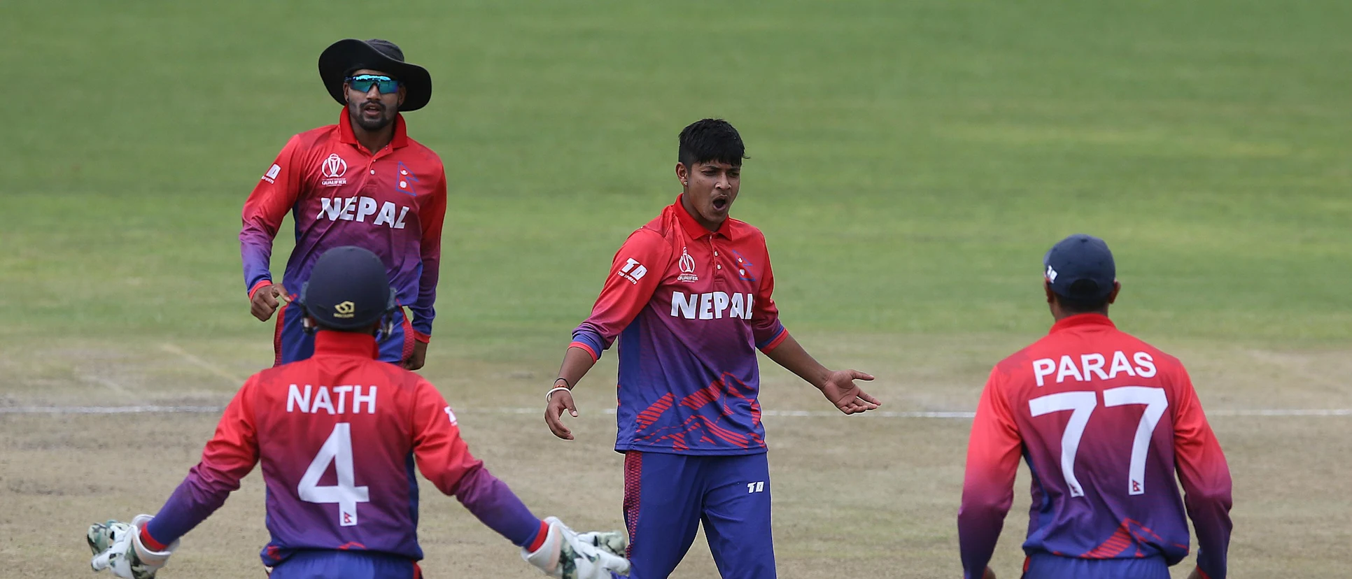 Logo of Nepal gained ODI status for the very first time after beating Papua New Guinea (PNG) by six wickets