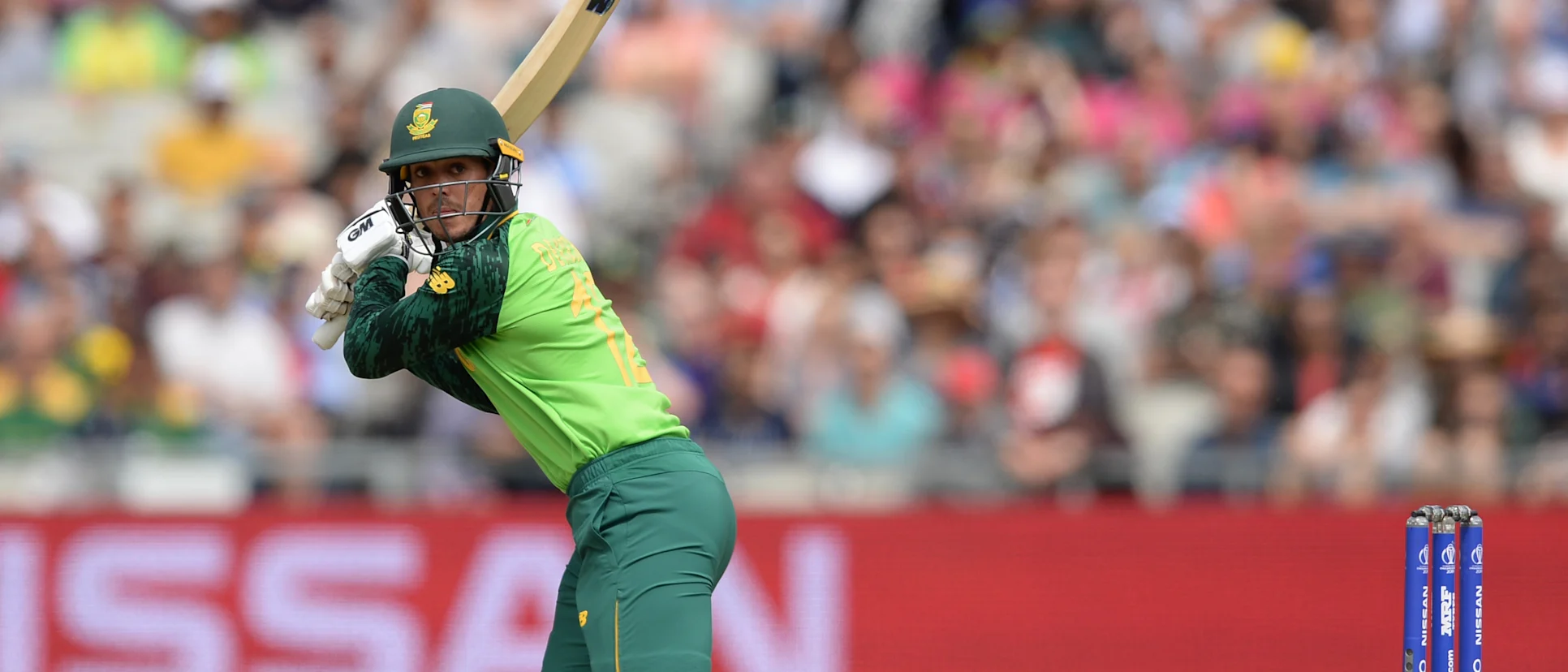 Logo of Quinton de Kock marked his T20I captaincy debut with a half-century