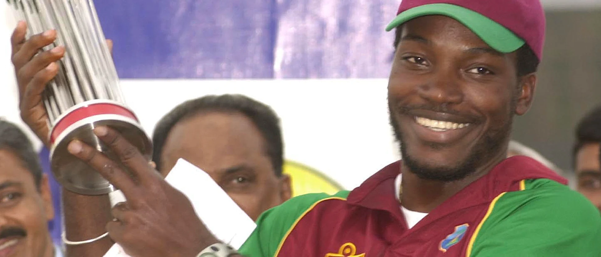 Logo of Gayle was named Man of the Series, as he finished with 455 runs in seven matches against India in 2002