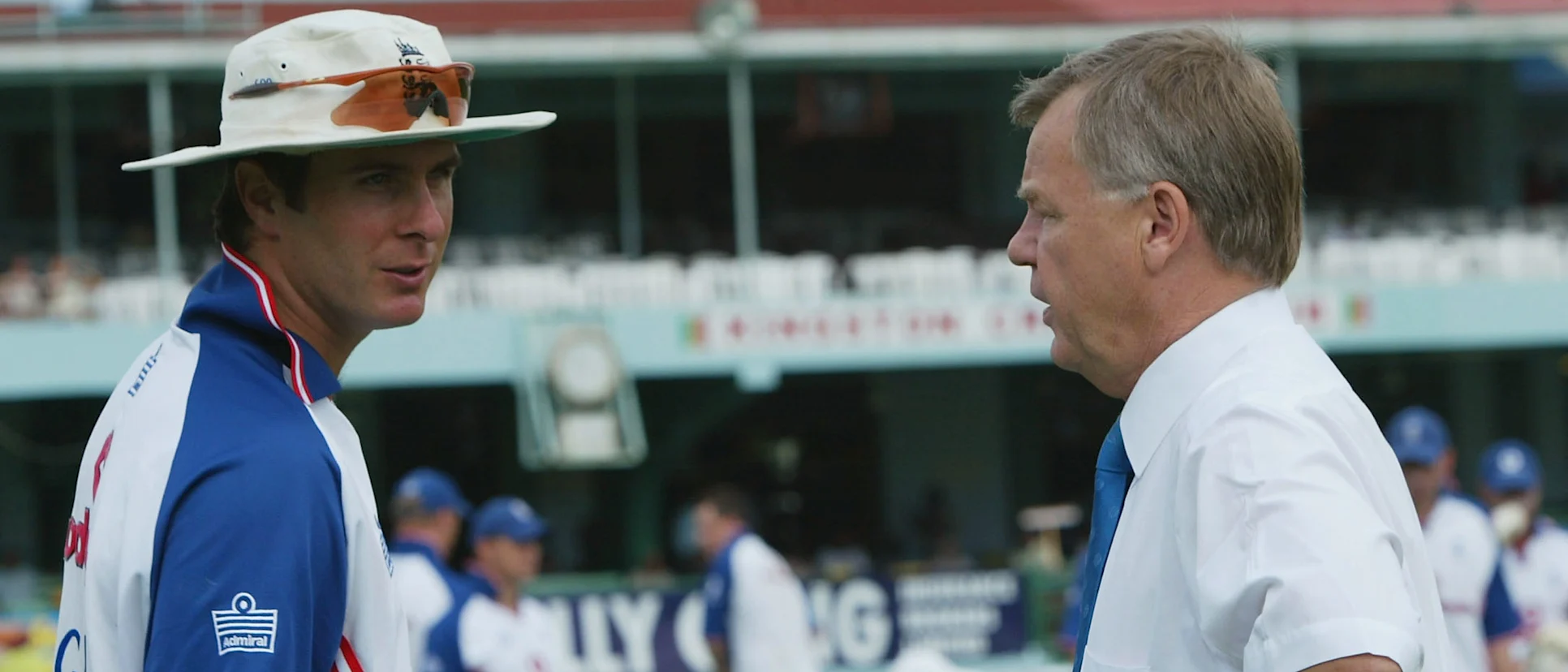 Logo of Mike Procter with Michael Vaughan