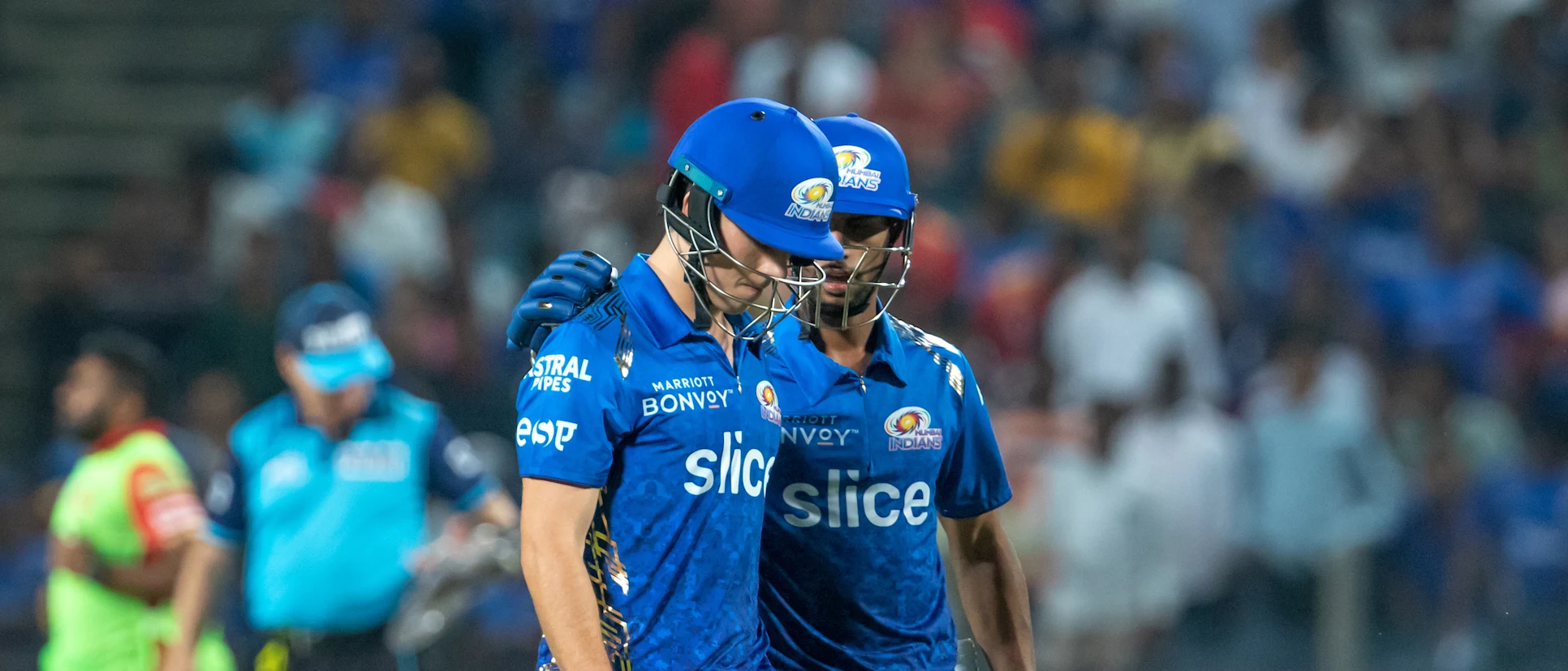 Logo of Tilak Varma and Dewald Brevis shared a strong bond in the Mumbai Indians dressing room