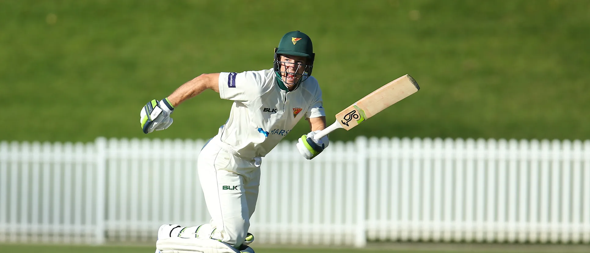 Logo of Tim Paine made 111 off 201 balls for Tasmania in their drawn game with South Australia