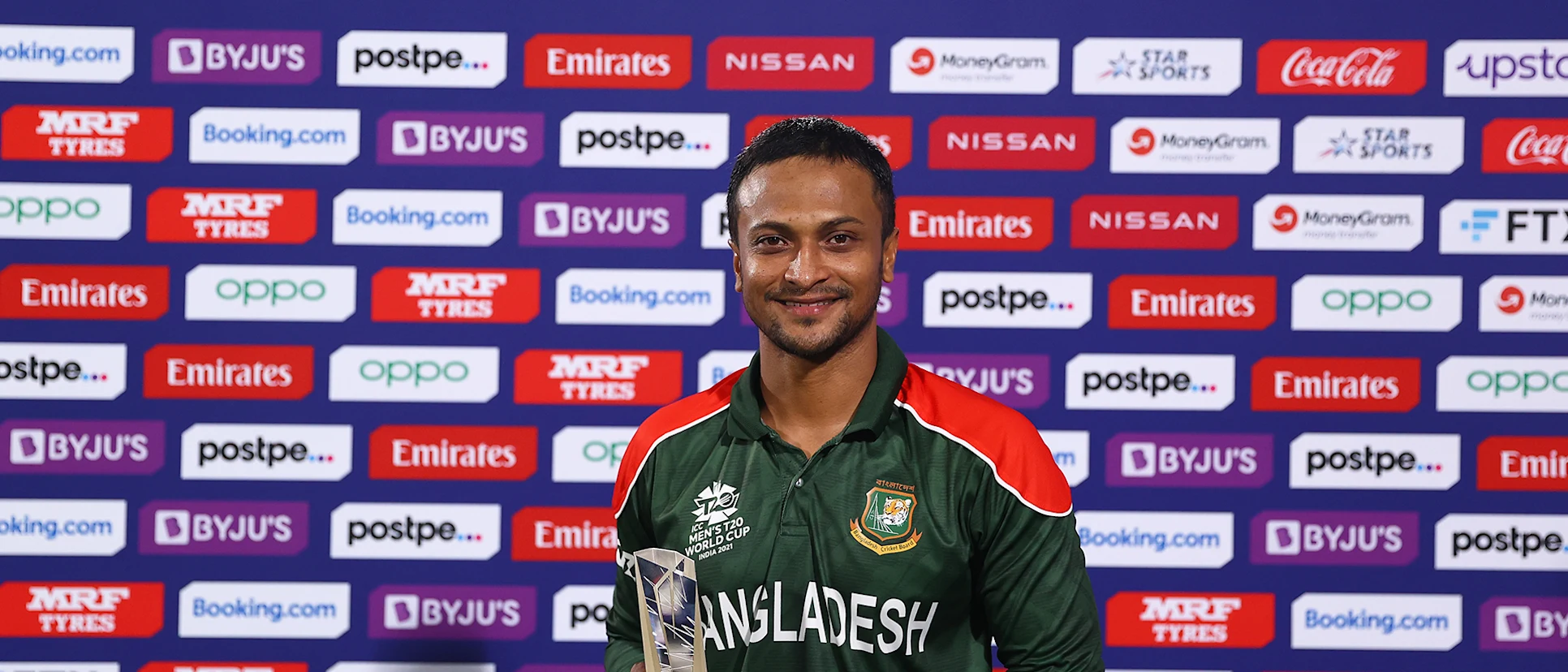 Logo of Shakib Al Hasan has climbed to the top of the rankings