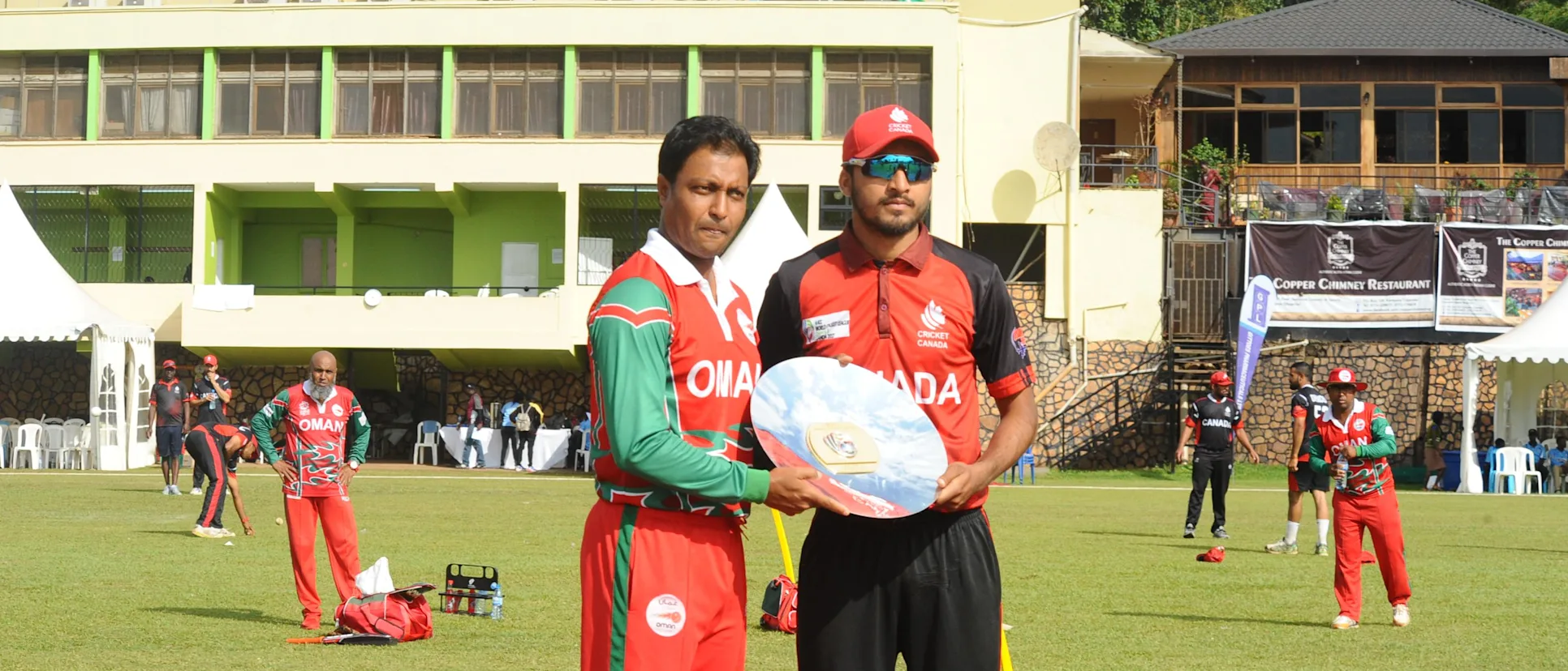 Logo of Oman v Canada Final. © ICC/EDDIE CHICCO
