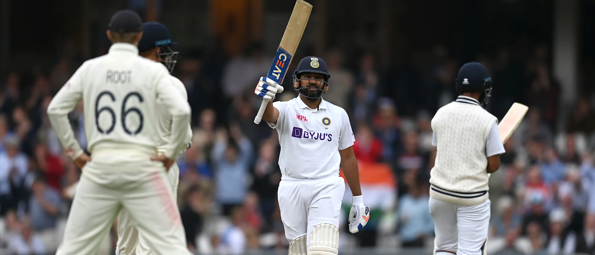 Logo of Rohit Sharma's best moments in Test cricket 2