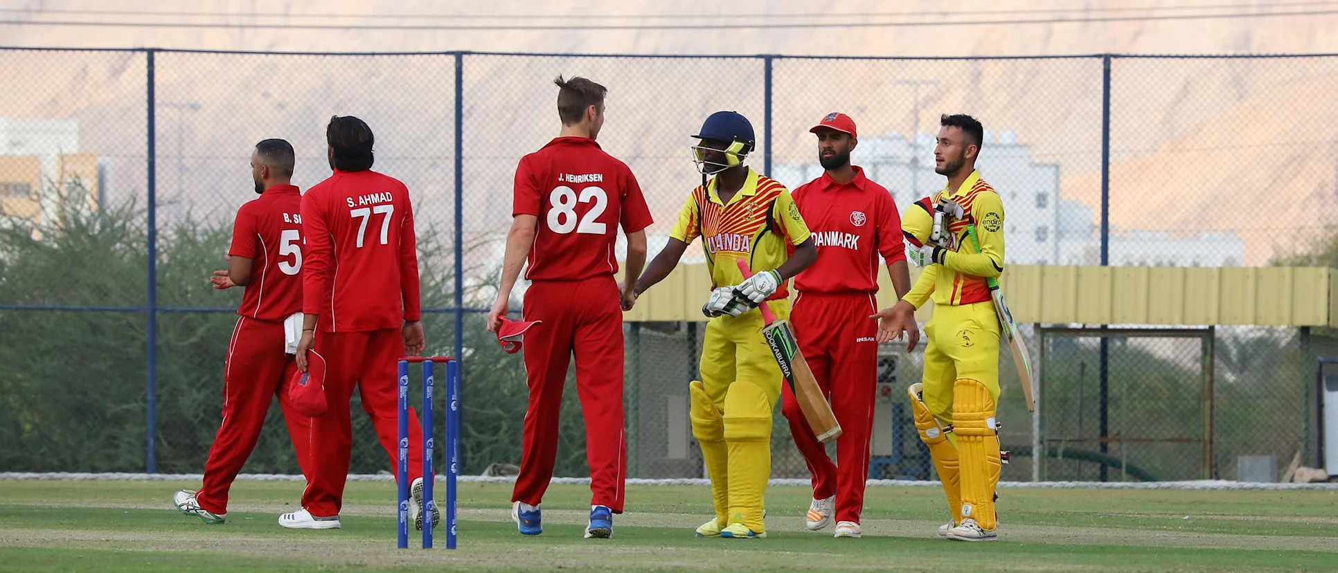 Logo of 2nd Match, Denmark v Uganda, ICC World Cricket League Division Three at Al Amarat, Nov 9 2018
