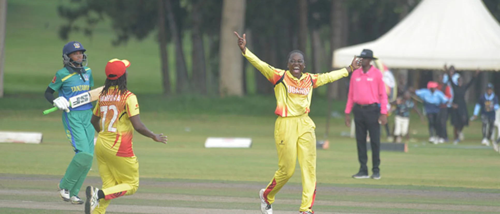 Logo of Rita Musamali picked up 3 wickets and took the Player of Match award