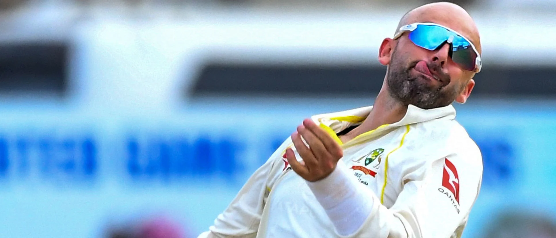 Logo of Nathan Lyon is showing no signs of slowing down