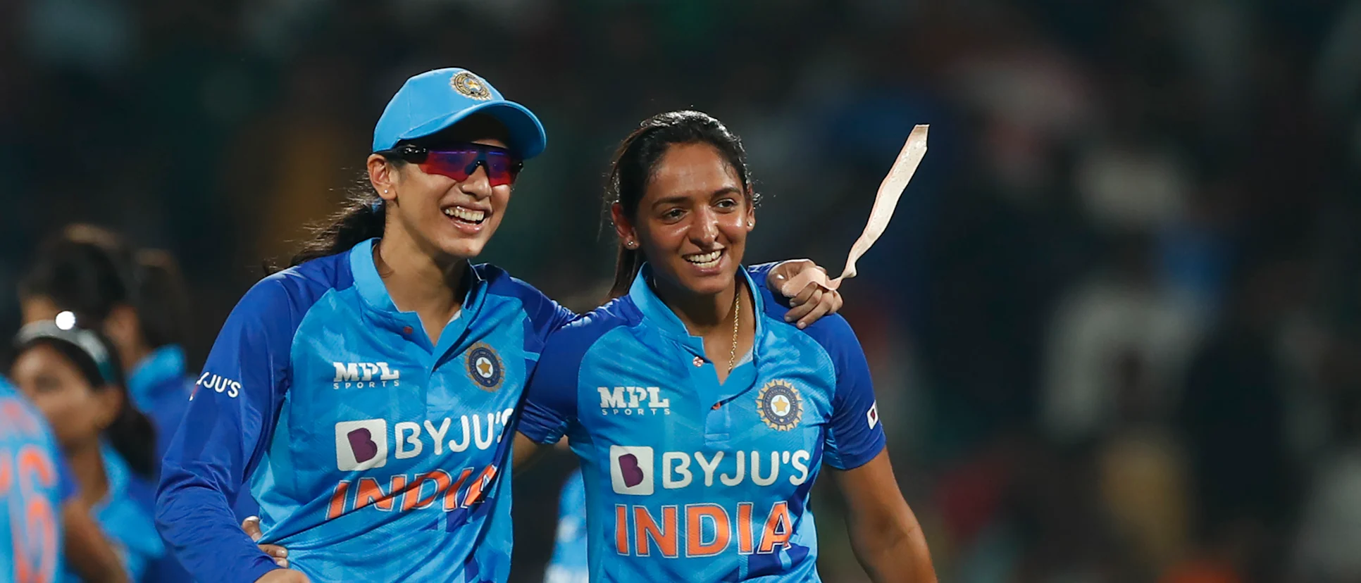 Logo of Harmanpreet and Smriti