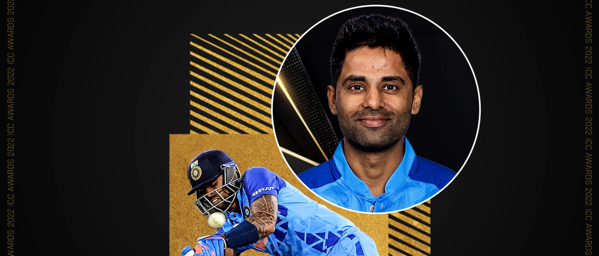 Logo of Suryakumar Yadav bags ICC Men's T20I Cricketer of the Year 2022