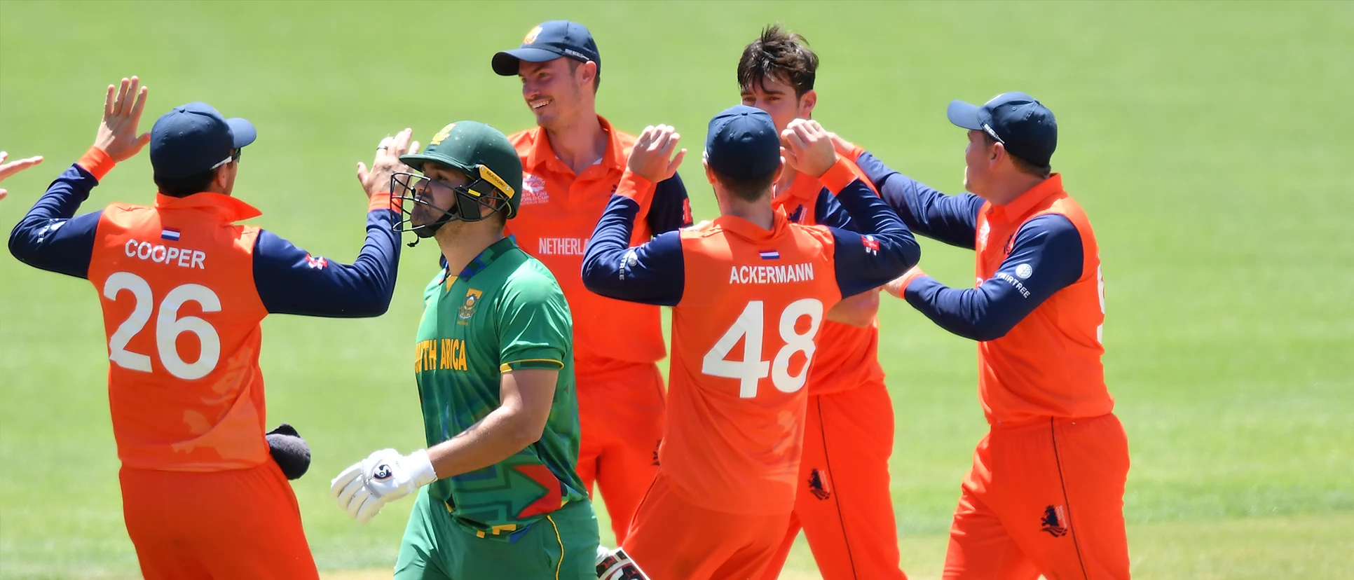 Logo of Netherlands Defeated South Africa