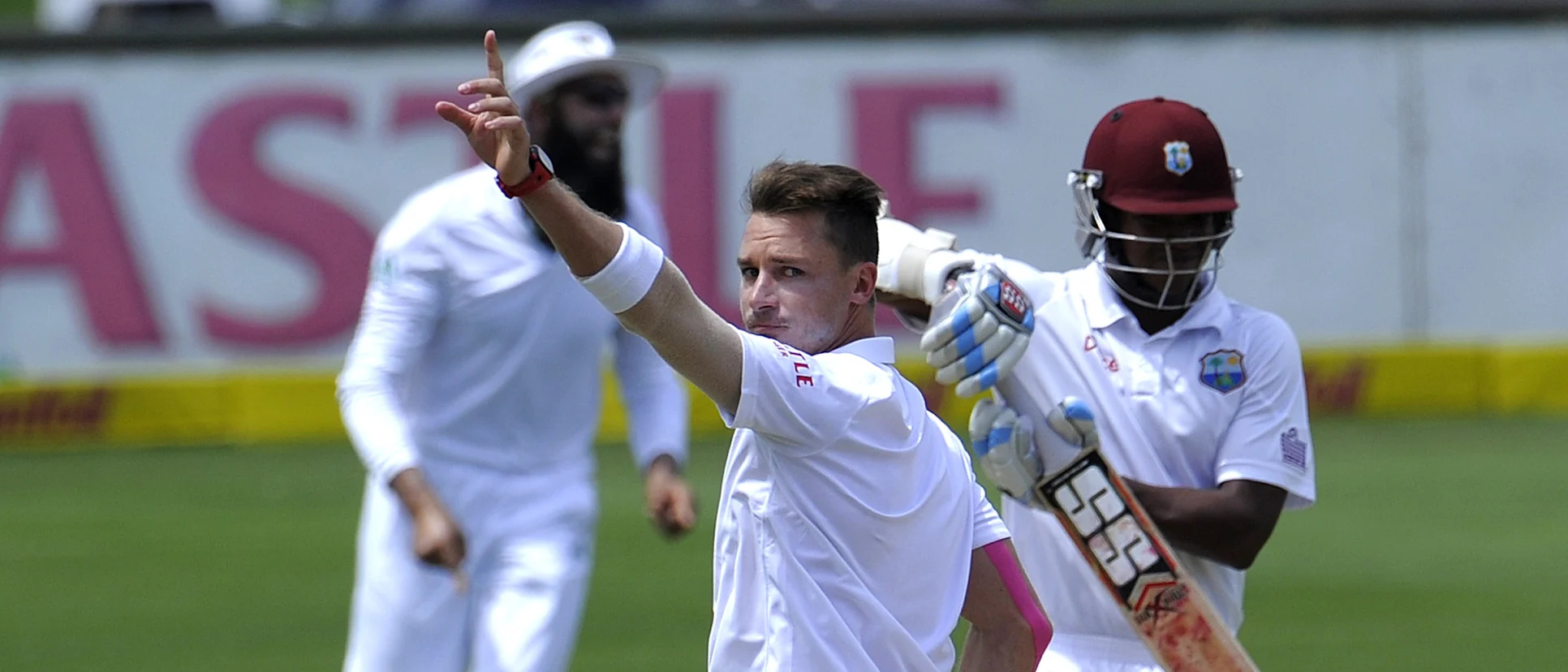 Logo of Steyn claimed his third-best Test bowling figures in Centurion against West Indies