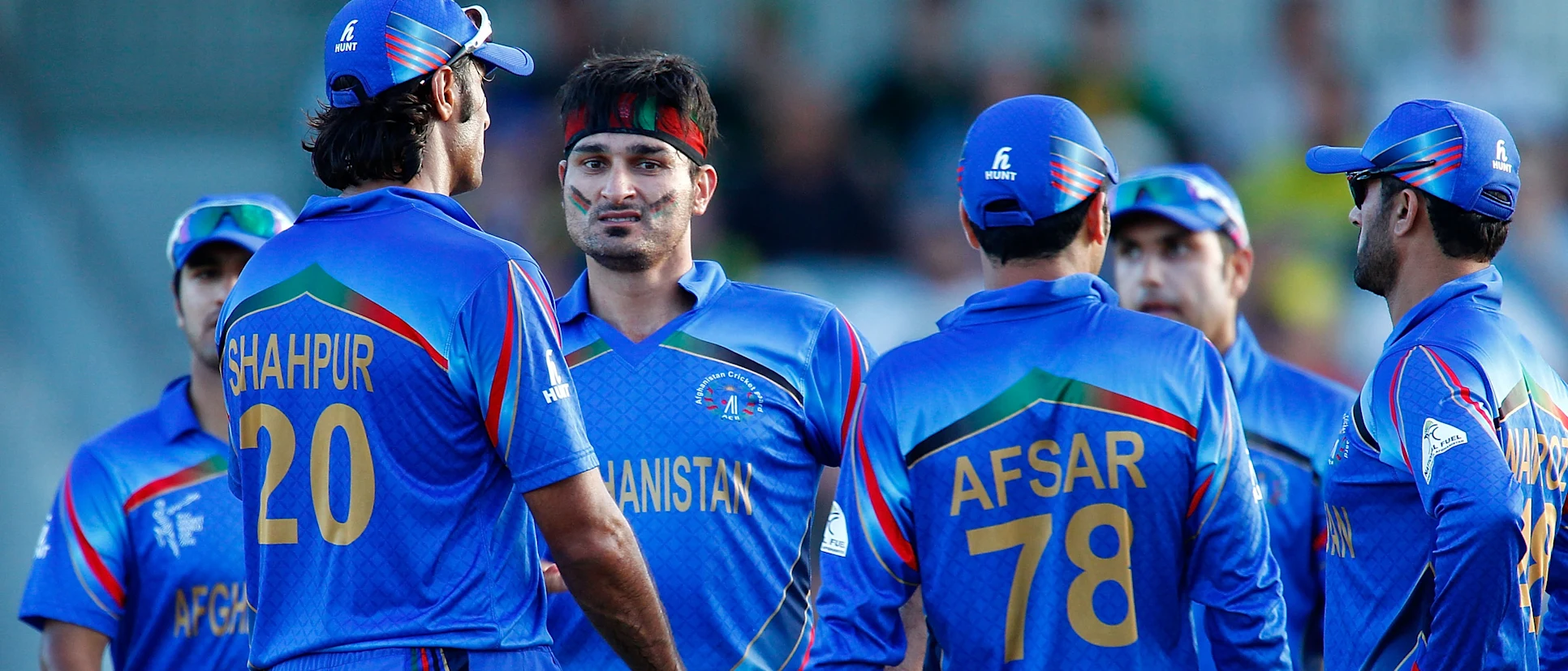 Logo of Hassan took eight wickets in six matches during the 2015 World Cup
