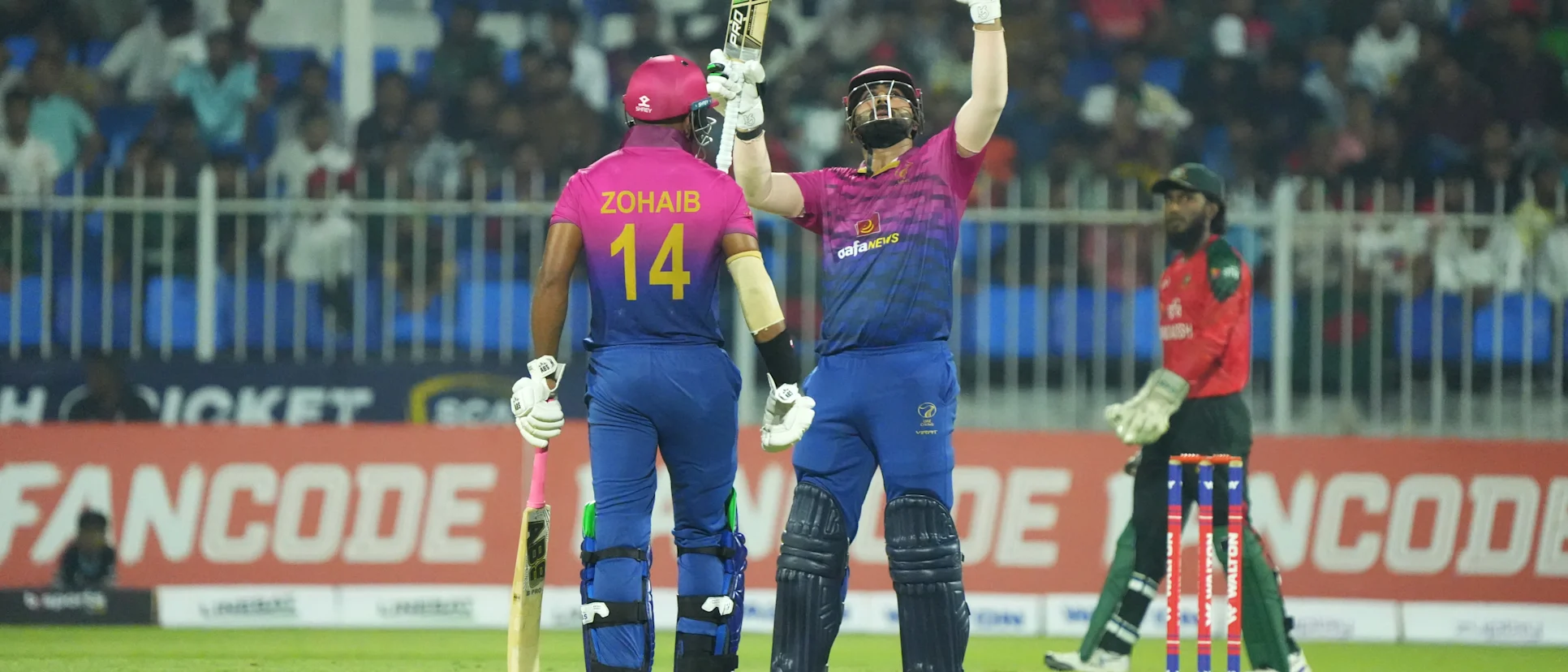Logo of Muhammad Wassem was in sublime form for UAE against Bangladesh